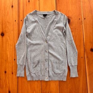 Calvin Klein Jeans Gray Cotton Button Cardigan Size M
